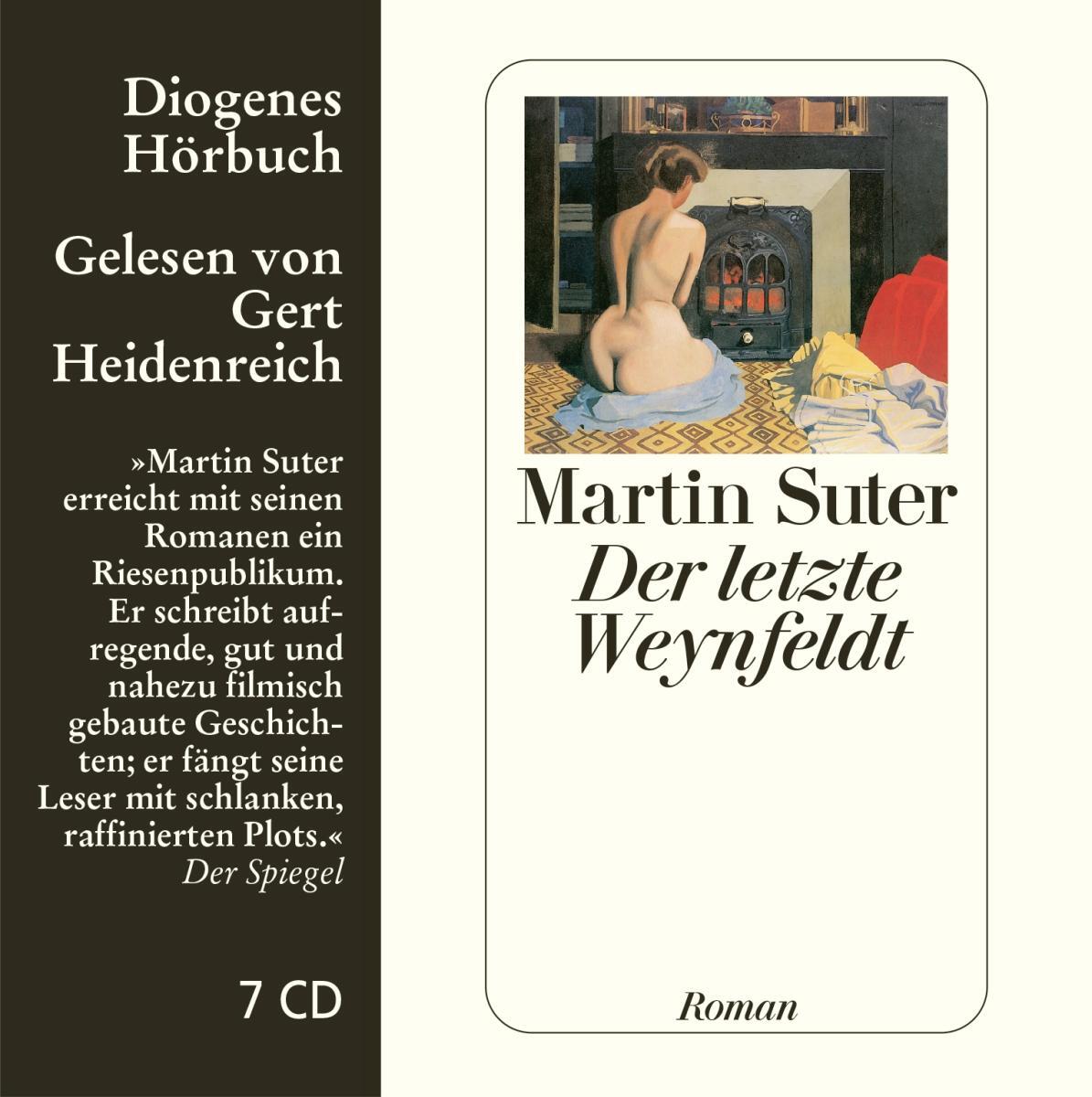 Cover: 9783257802009 | Der letzte Weynfeldt | Martin Suter | Audio-CD | Diogenes Hörbuch