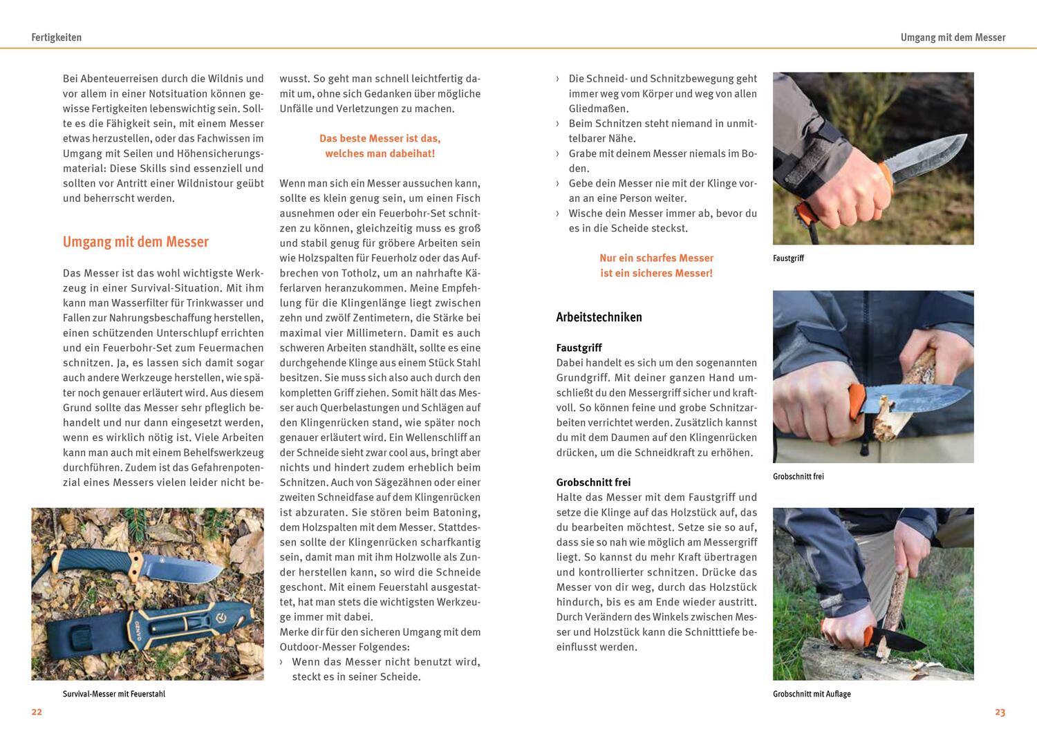 Bild: 9783734328572 | Survival Skills - Das große Outdoor-Handbuch | Dominik Knausenberger