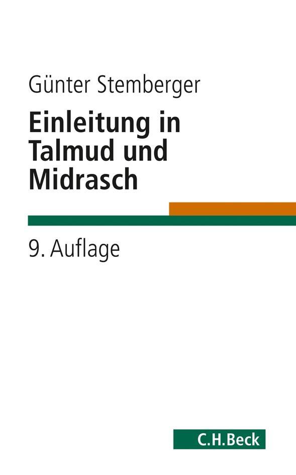 Cover: 9783406622892 | Einleitung in Talmud und Midrasch | Günther Stemberger | Taschenbuch