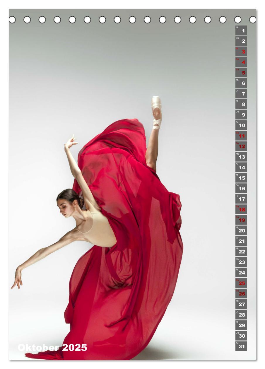 Bild: 9783435892679 | Sinneseindruck Ballett (Tischkalender 2025 DIN A5 hoch), CALVENDO...