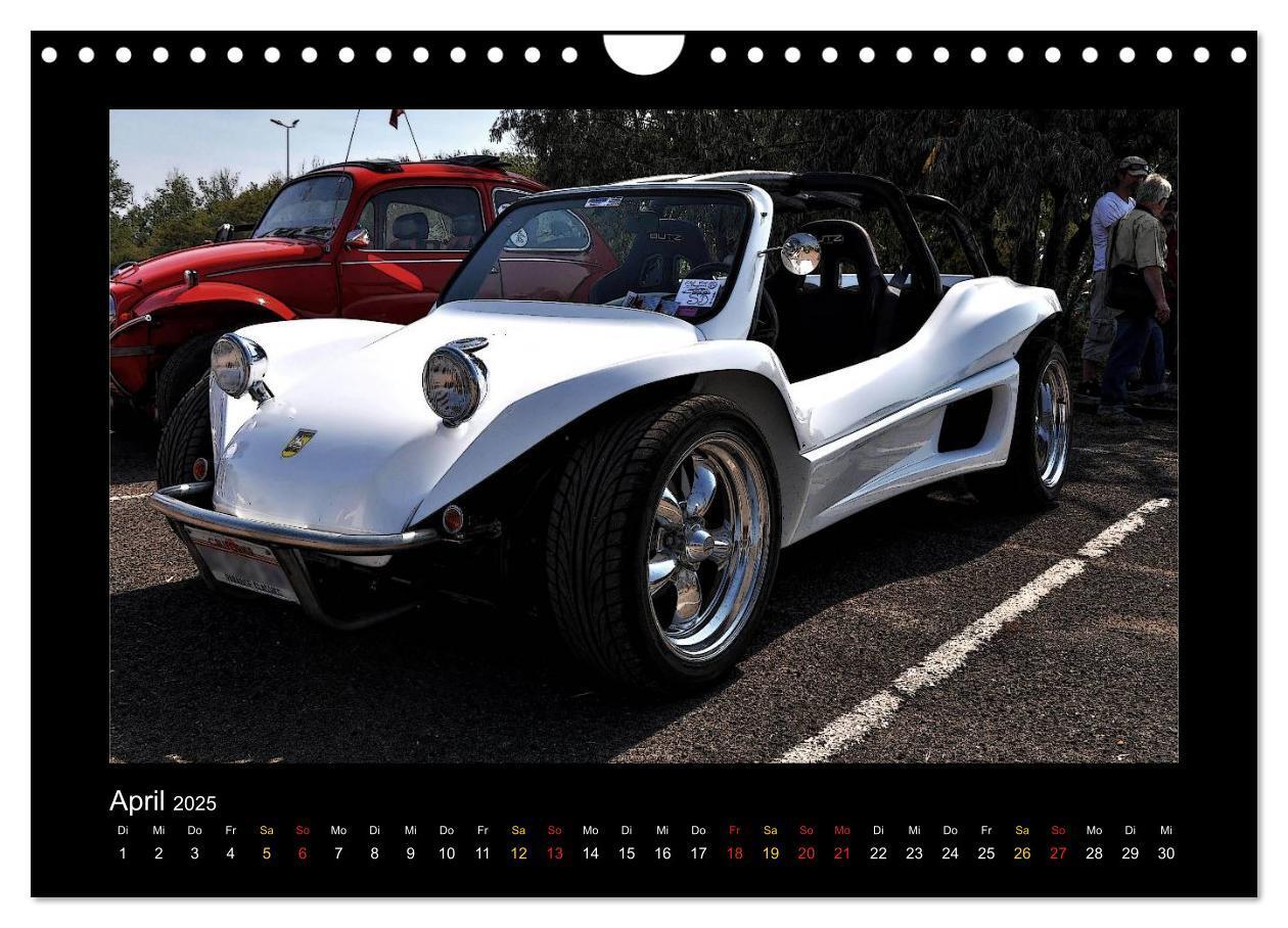 Bild: 9783435593019 | Buggys - die Kultautos der 80er (Wandkalender 2025 DIN A4 quer),...