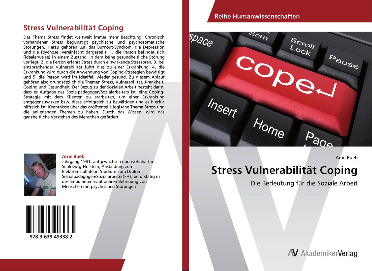 Cover: 9783639493382 | Stress Vulnerabilität Coping | Die Bedeutung für die Soziale Arbeit