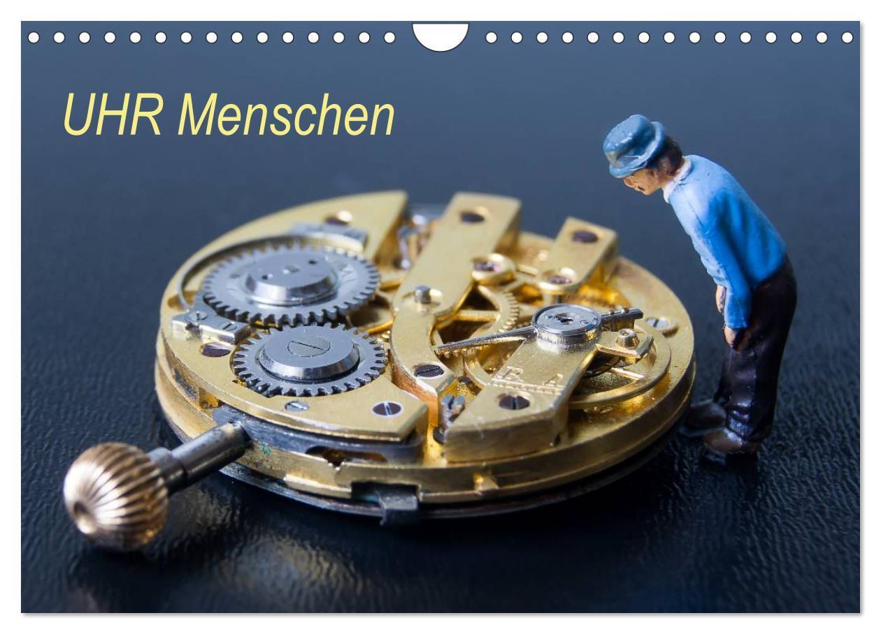 Cover: 9783435762262 | UHR Menschen (Wandkalender 2025 DIN A4 quer), CALVENDO Monatskalender