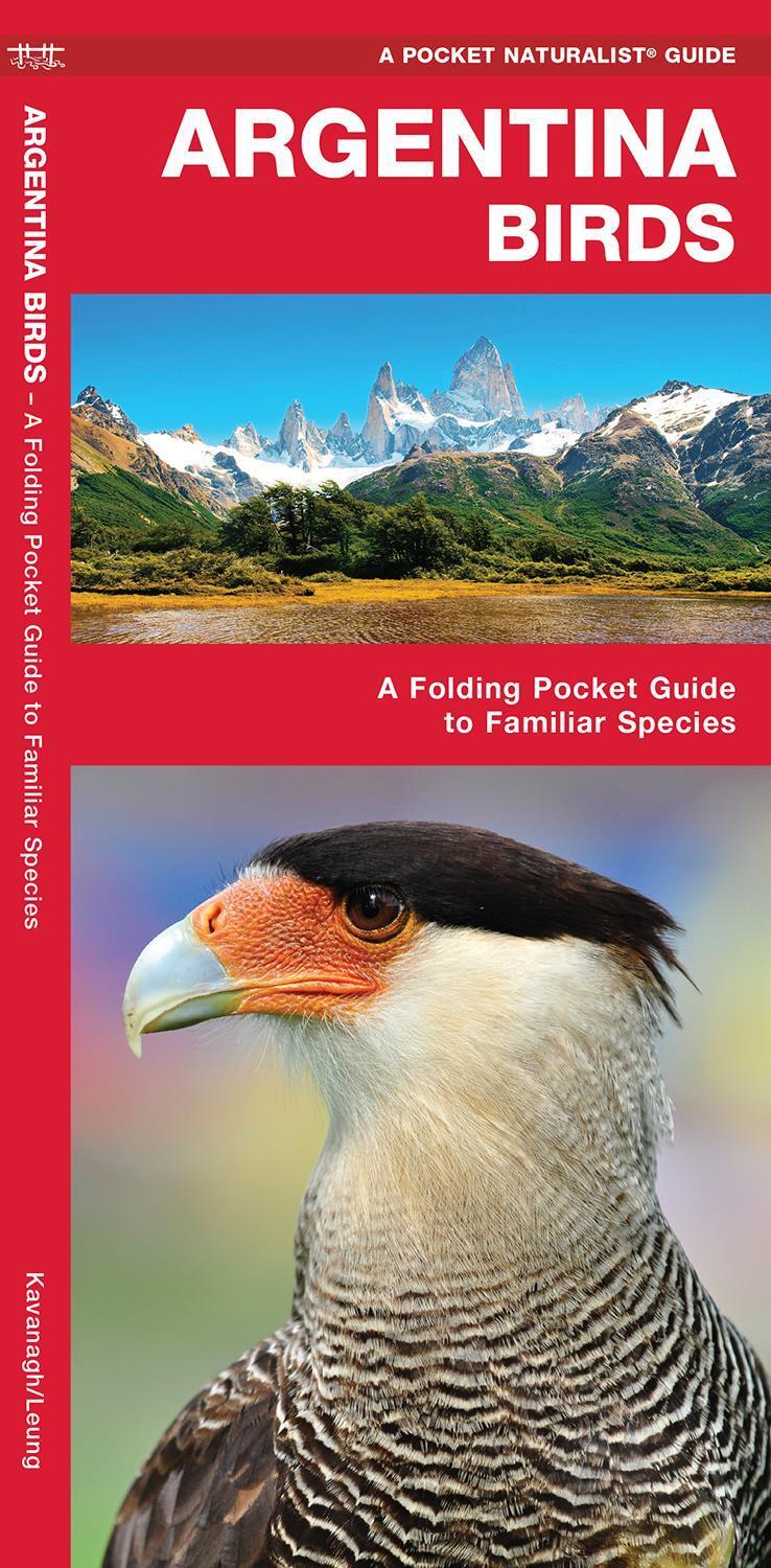 Cover: 9781620053430 | Argentina Birds | A Folding Pocket Guide to Familiar Species | Ordner
