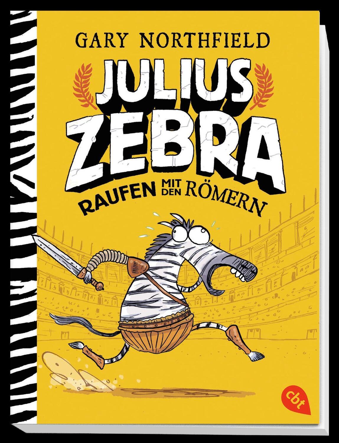 Bild: 9783570313091 | Julius Zebra - Raufen mit den Römern | Gary Northfield | Taschenbuch