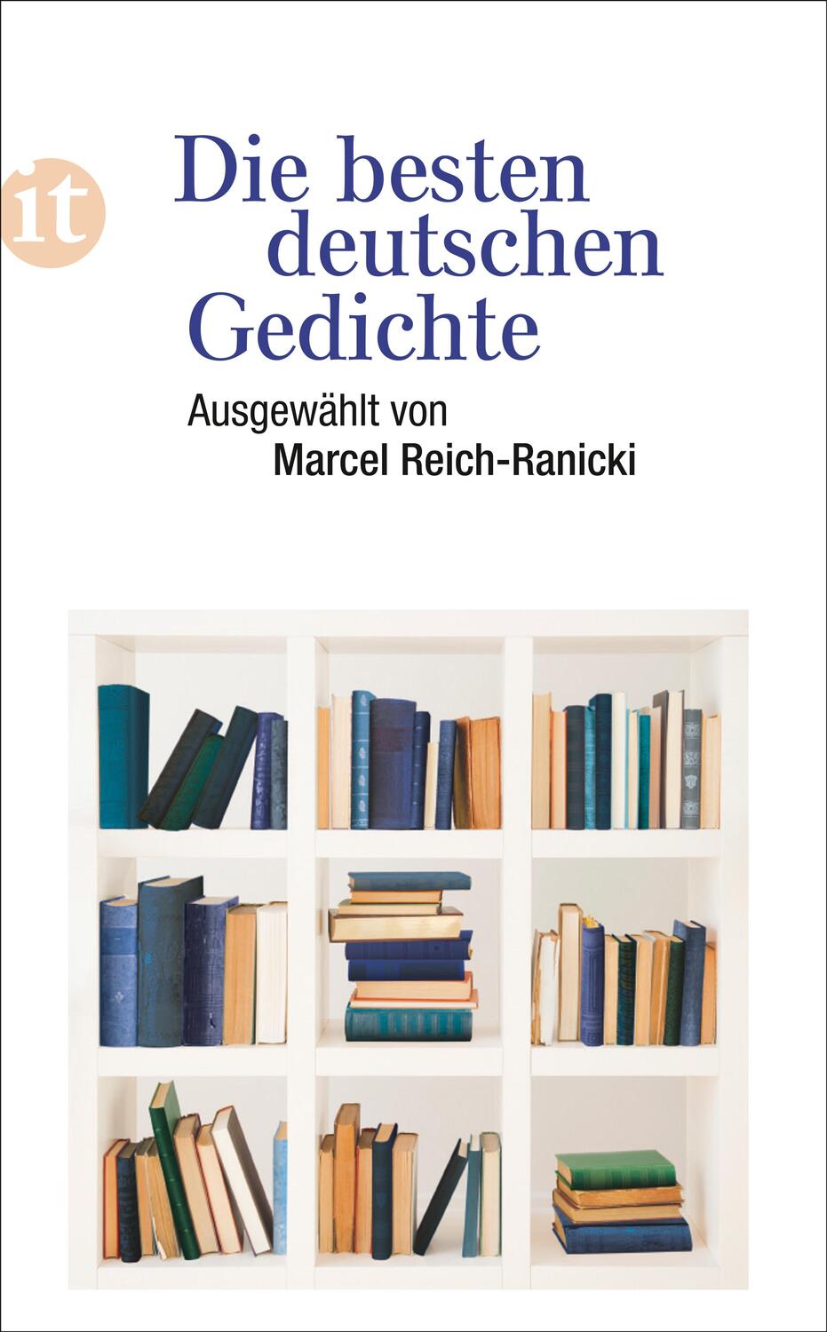 Cover: 9783458358862 | Die besten deutschen Gedichte | Marcel Reich-Ranicki | Taschenbuch