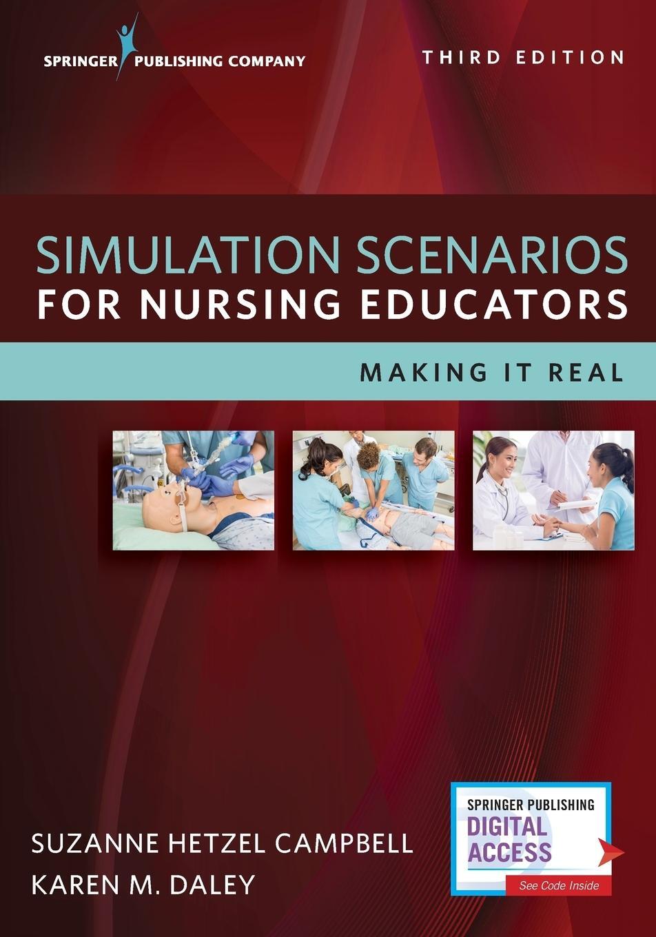 Cover: 9780826119360 | Simulation Scenarios for Nursing Educators | Making It Real | Campbell