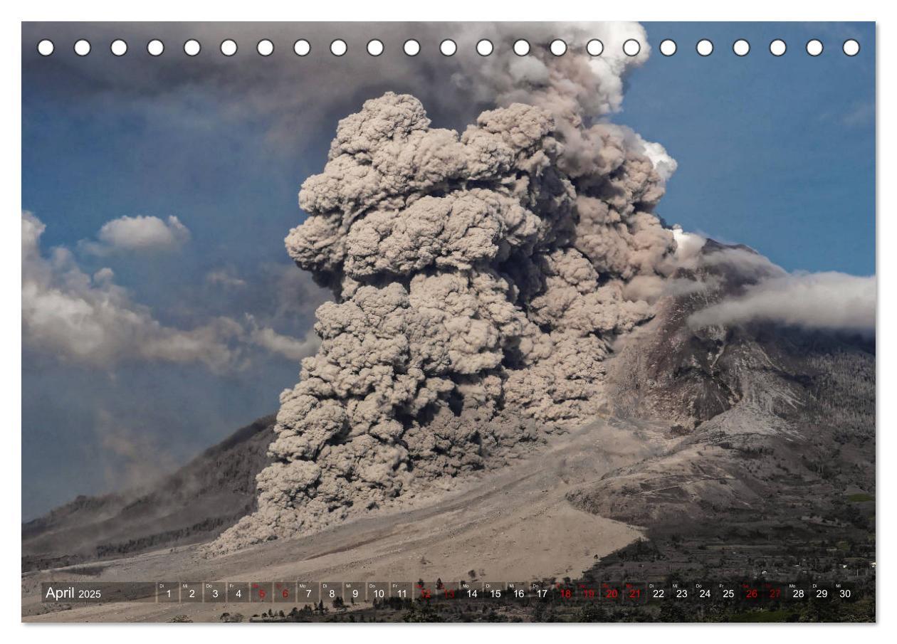 Bild: 9783435435296 | Vulkane - Magma, Lava, Eruptionen (Tischkalender 2025 DIN A5 quer),...