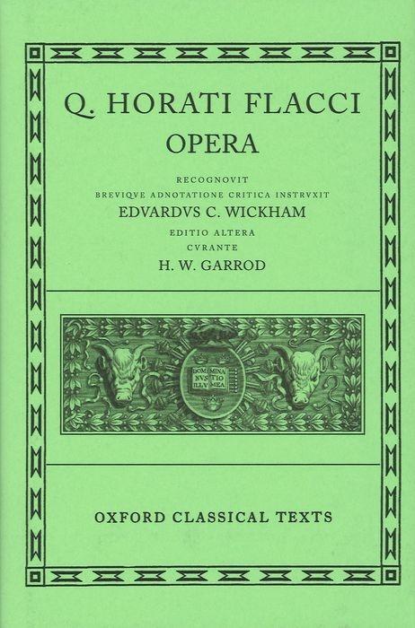 Cover: 9780198146186 | Opera | Horace | Buch | Oxford Classical Texts | Englisch