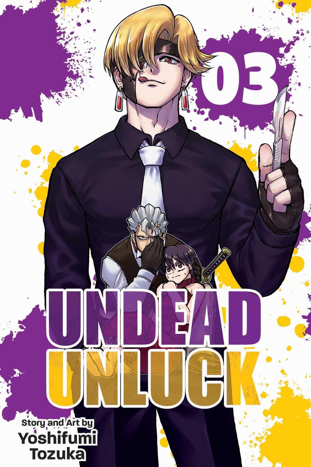 Cover: 9781974724659 | Undead Unluck, Vol. 3 | Yoshifumi Tozuka | Taschenbuch | Englisch