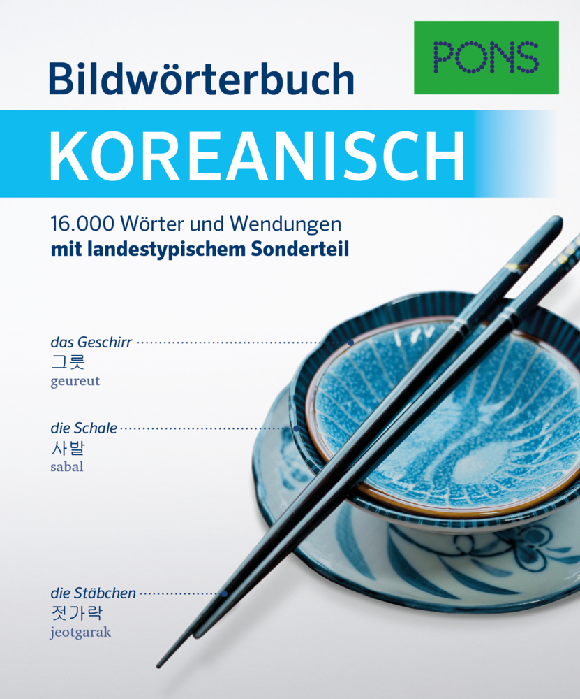 Cover: 9783125162761 | PONS Bildwörterbuch Koreanisch | Taschenbuch | 448 S. | Deutsch | 2021