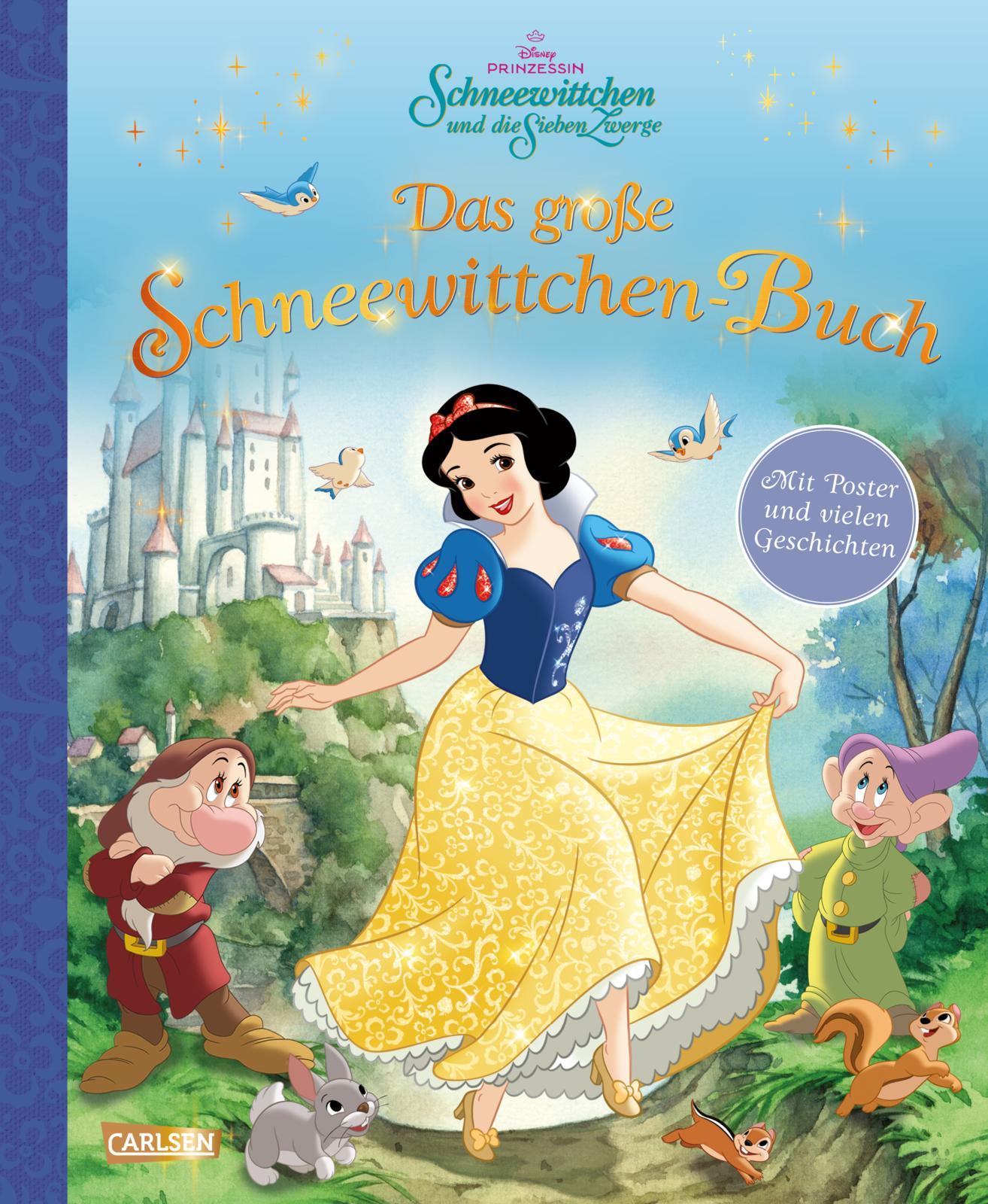 Cover: 9783551281227 | Das große Schneewittchen-Buch - mit beigelegtem Poster | Walt Disney