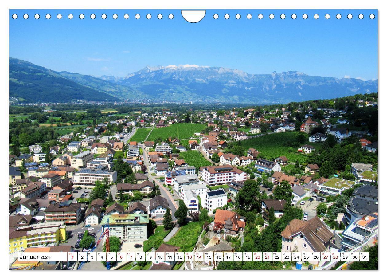 Bild: 9783675662940 | Liechtenstein - zwischen Rhein und Hochgebirge (Wandkalender 2024...
