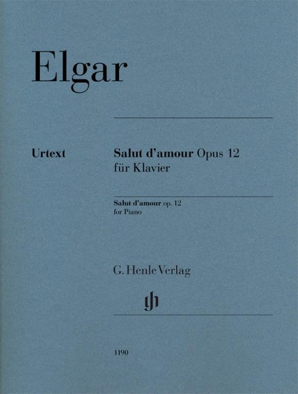 Cover: 9790201811901 | Salut d'amour op. 12 für Klavier | Instrumentation: Piano solo | Buch