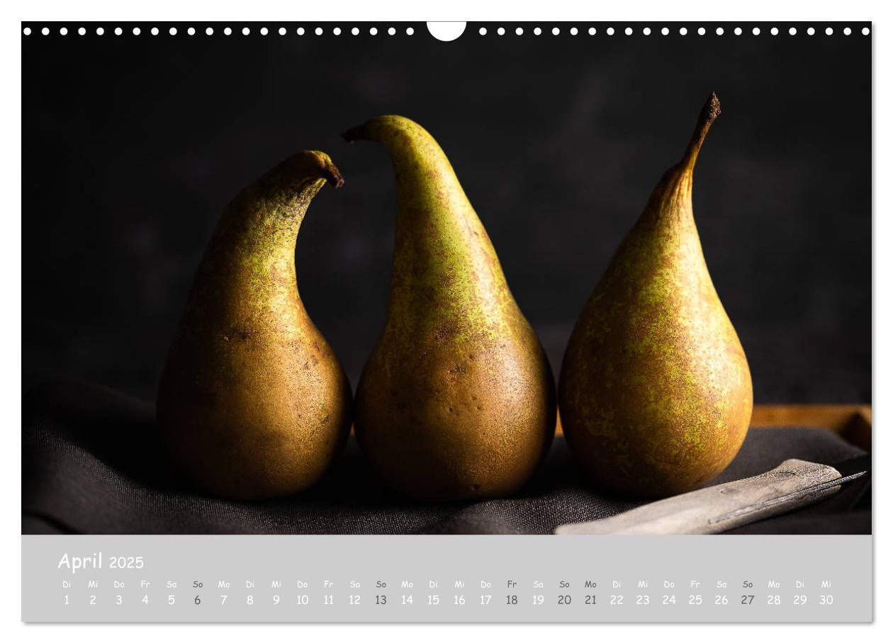 Bild: 9783435153305 | authentic FOOD art Obst und Gemüse (Wandkalender 2025 DIN A3 quer),...