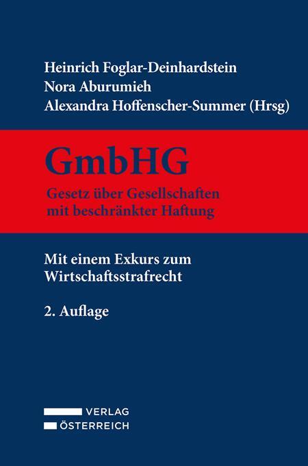 Cover: 9783704688712 | GmbHG - Gesetz über Gesellschaften mit beschränkter Haftung | Buch