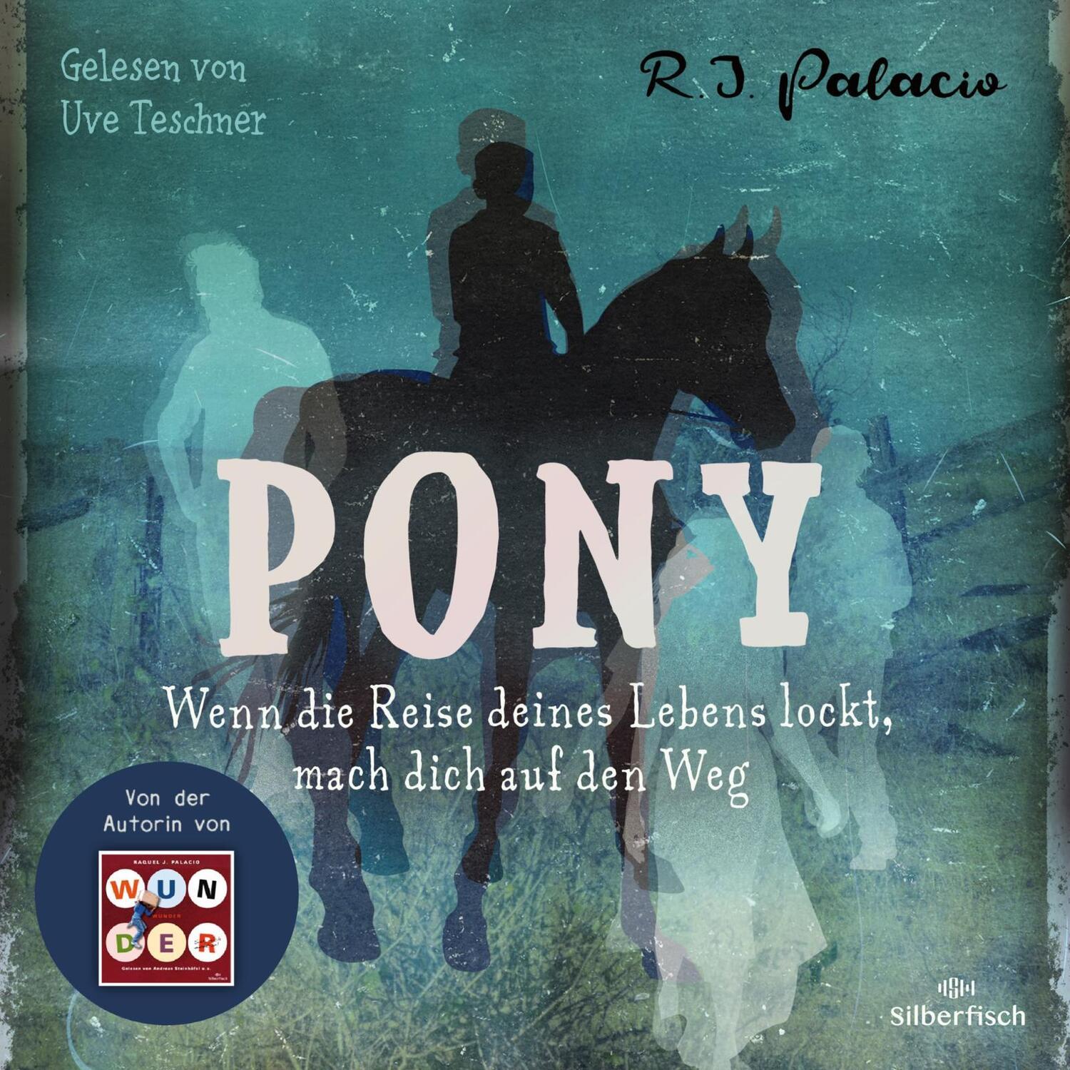Cover: 9783745603859 | Pony | R. J. Palacio | Audio-CD | 4 Audio-CDs | Deutsch | 2024