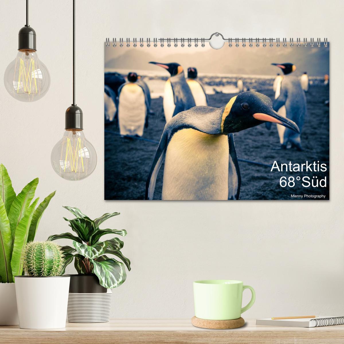 Bild: 9783435467631 | Antarktis 68° Süd (Wandkalender 2025 DIN A4 quer), CALVENDO...