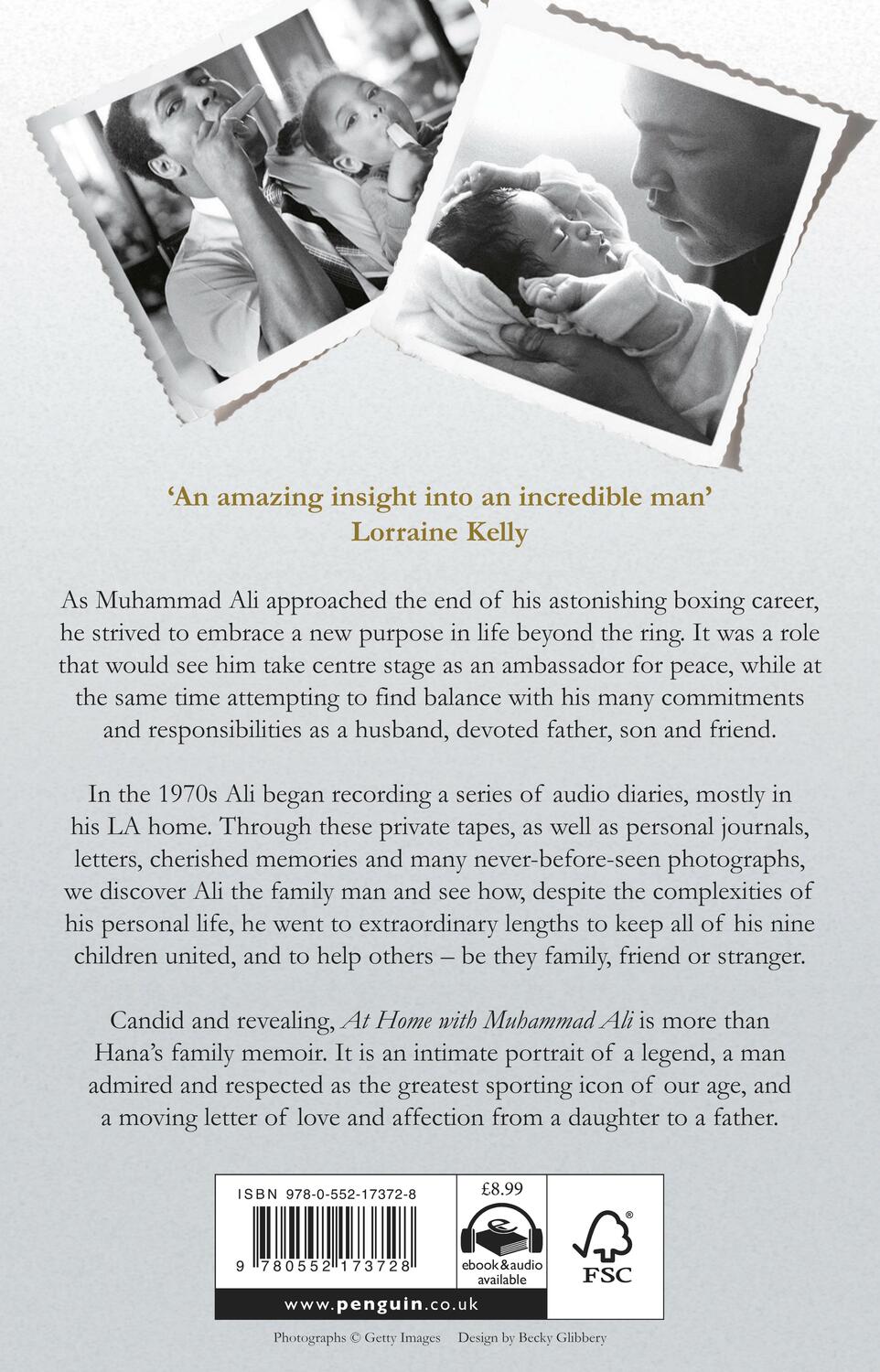 Rückseite: 9780552173728 | At Home with Muhammad Ali | A Memoir of Love, Loss and Forgiveness