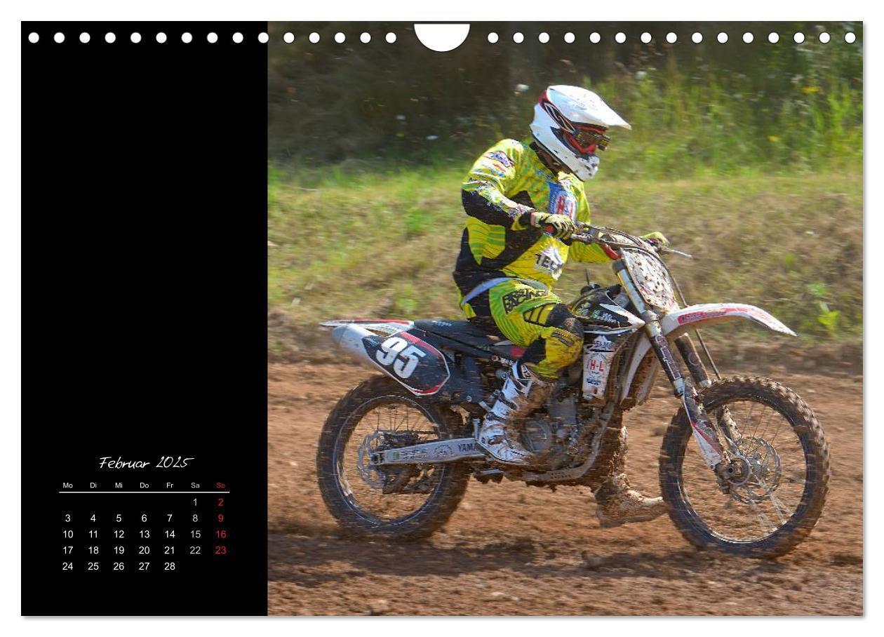 Bild: 9783435791514 | Motocross (Wandkalender 2025 DIN A4 quer), CALVENDO Monatskalender