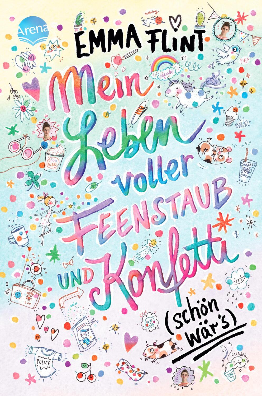 Cover: 9783401604909 | Mein Leben voller Feenstaub und Konfetti (schön wär's!) | Emma Flint