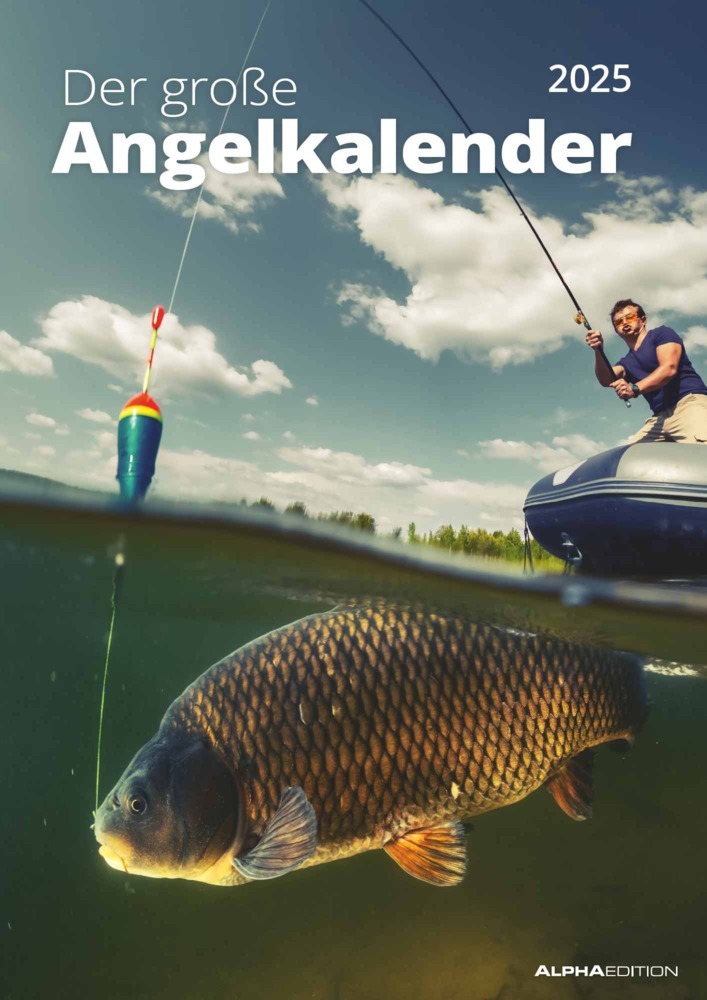 Cover: 4251732342081 | Alpha Edition - Der große Angelkalender 2025 Wandkalender,...