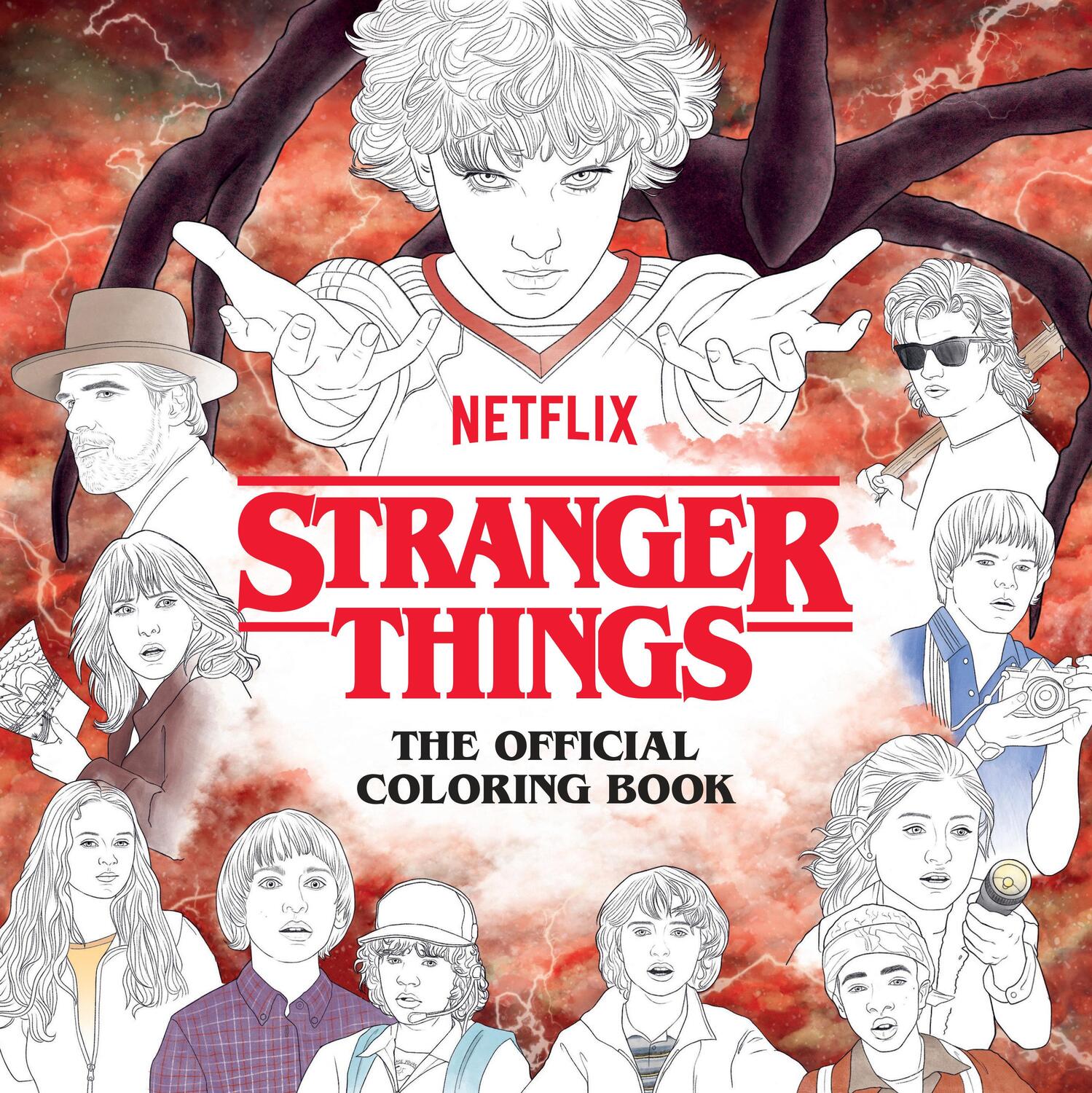 Cover: 9781984861665 | Stranger Things: The Official Coloring Book | Netflix | Taschenbuch