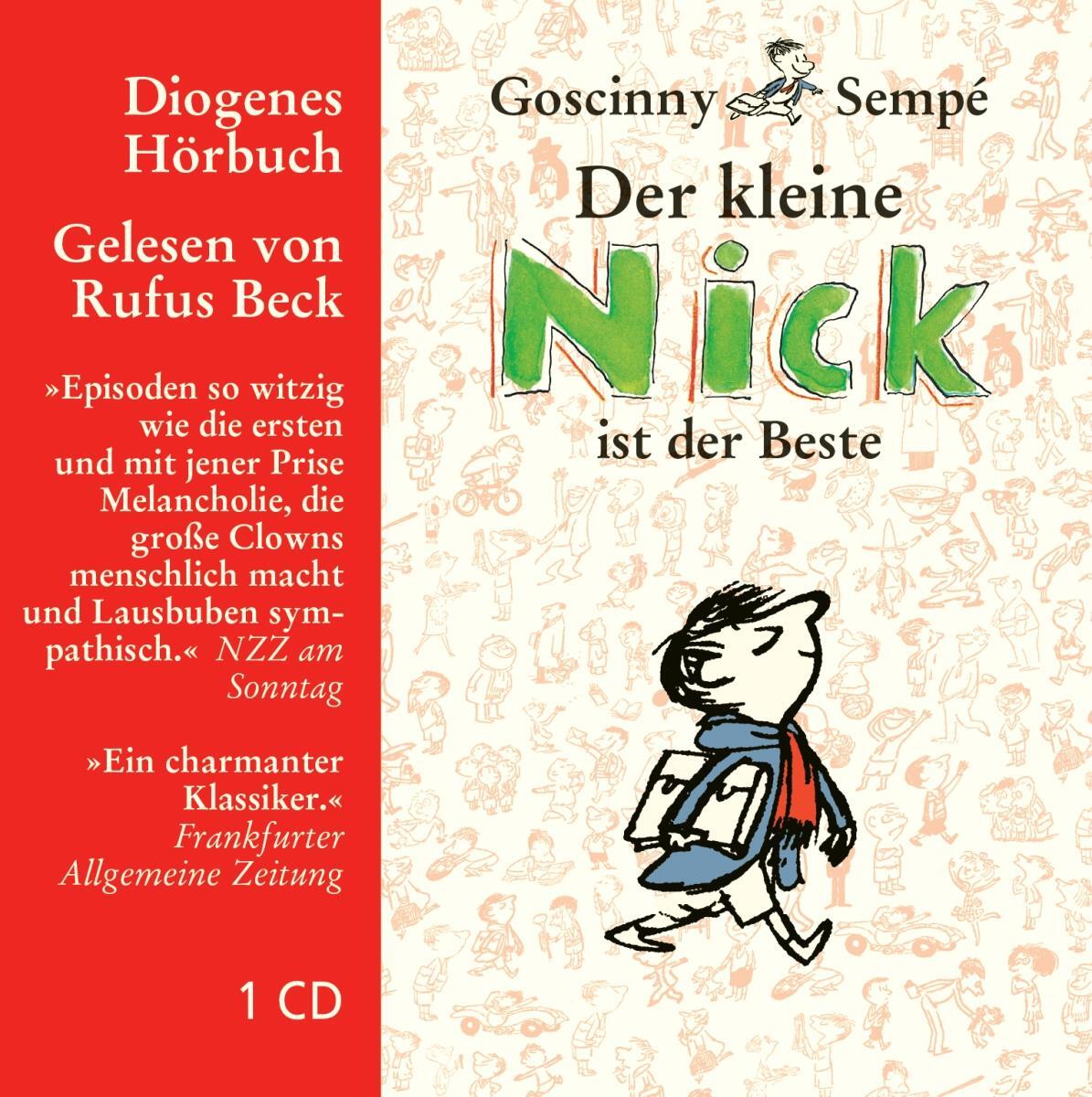 Cover: 9783257800098 | Der kleine Nick ist der Beste | René Goscinny (u. a.) | Audio-CD