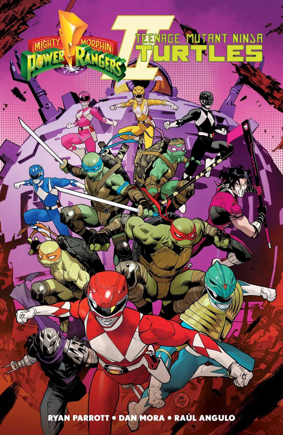 Cover: 9781684159970 | Mighty Morphin Power Rangers/Teenage Mutant Ninja Turtles II | Parrott