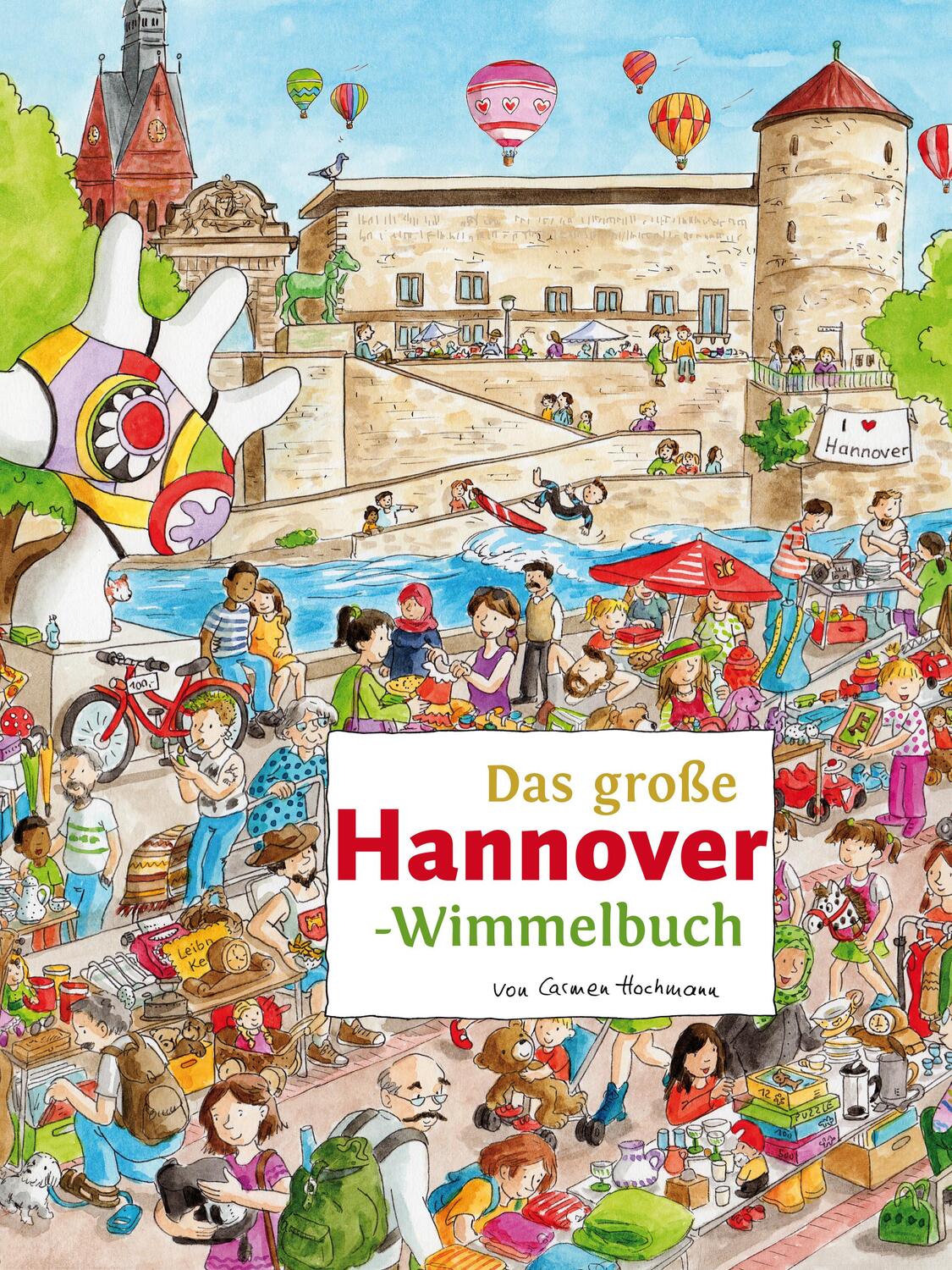 Cover: 9783936359701 | Das große HANNOVER-Wimmelbuch | Buch | Städte-Wimmelbücher | Deutsch