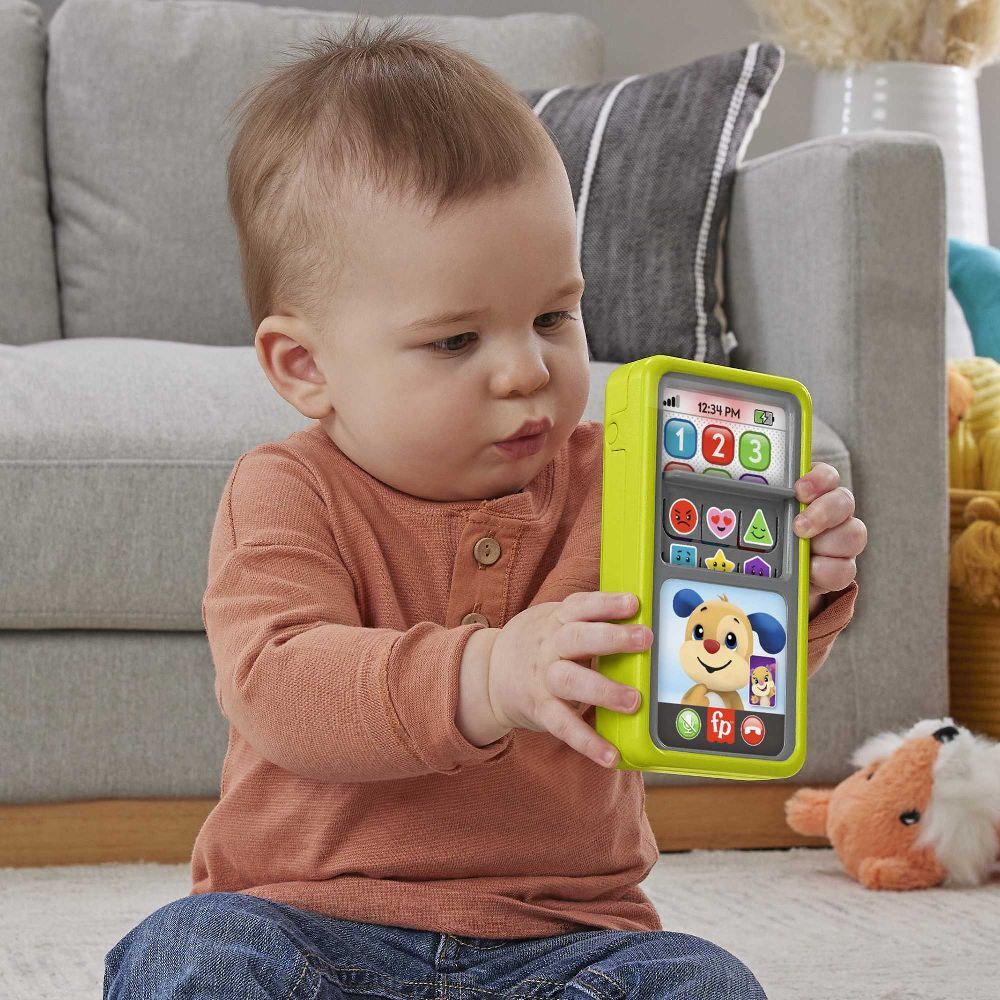 Bild: 194735143955 | Fisher Price Lernspaß 2-in-1 Slide to Learn Smartphone | HNL47 | 2023