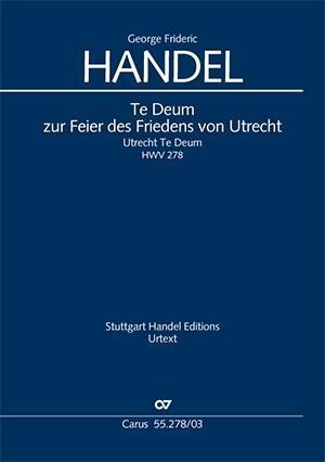 Cover: 9790007188528 | Utrechter Te Deum (Klavierauszug) | HWV 278 (englisch), Dt/engl | Buch