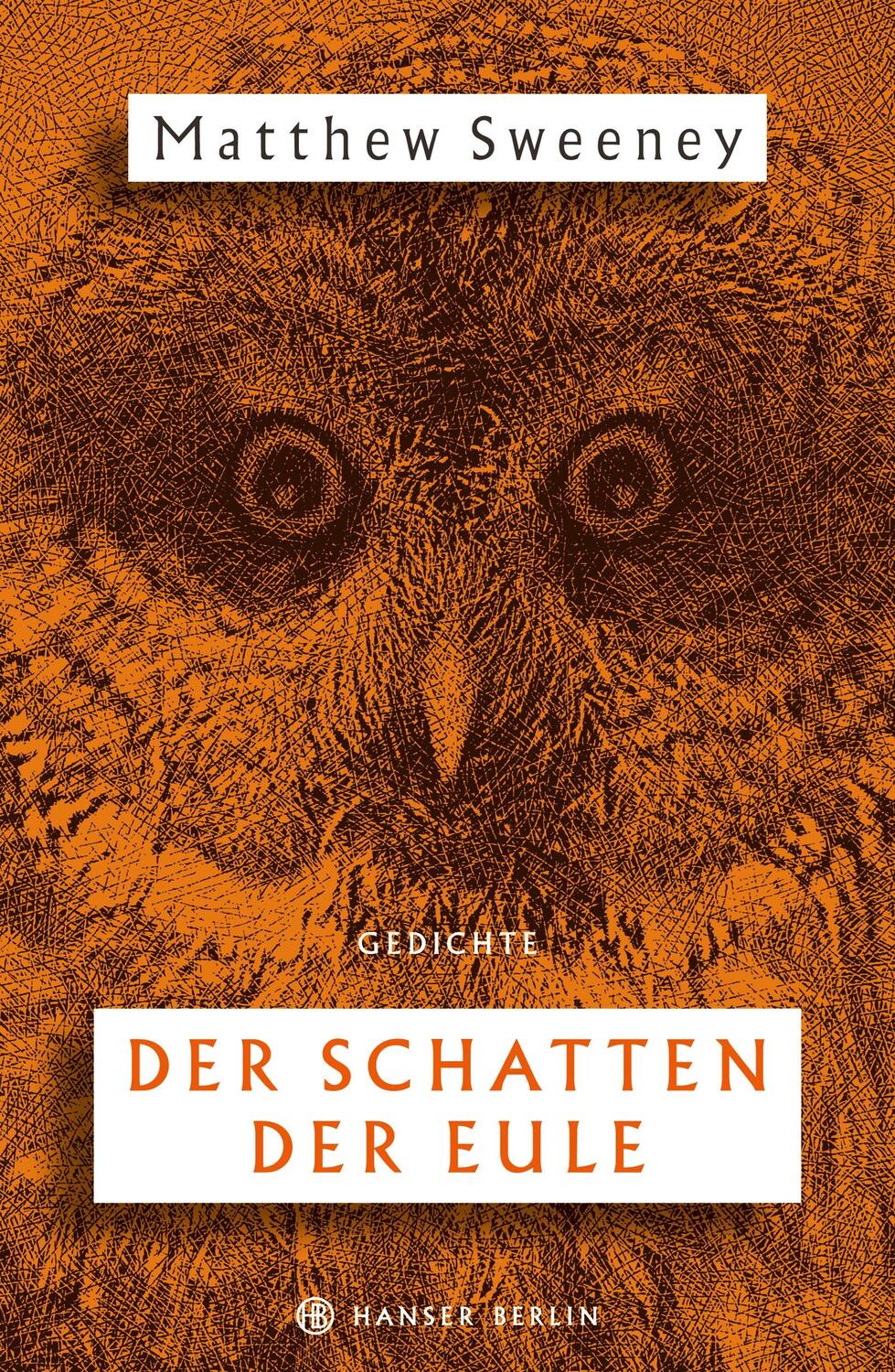 Cover: 9783446271098 | Der Schatten der Eule | Gedichte | Matthew Sweeney | Buch | Deutsch