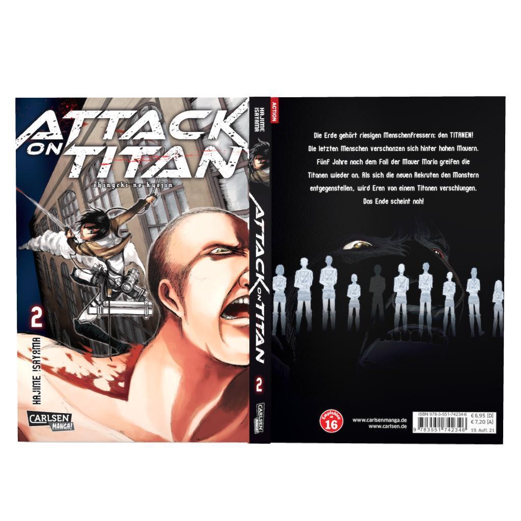 Bild: 9783551742346 | Attack on Titan 02 | Hajime Isayama | Taschenbuch | Attack on Titan