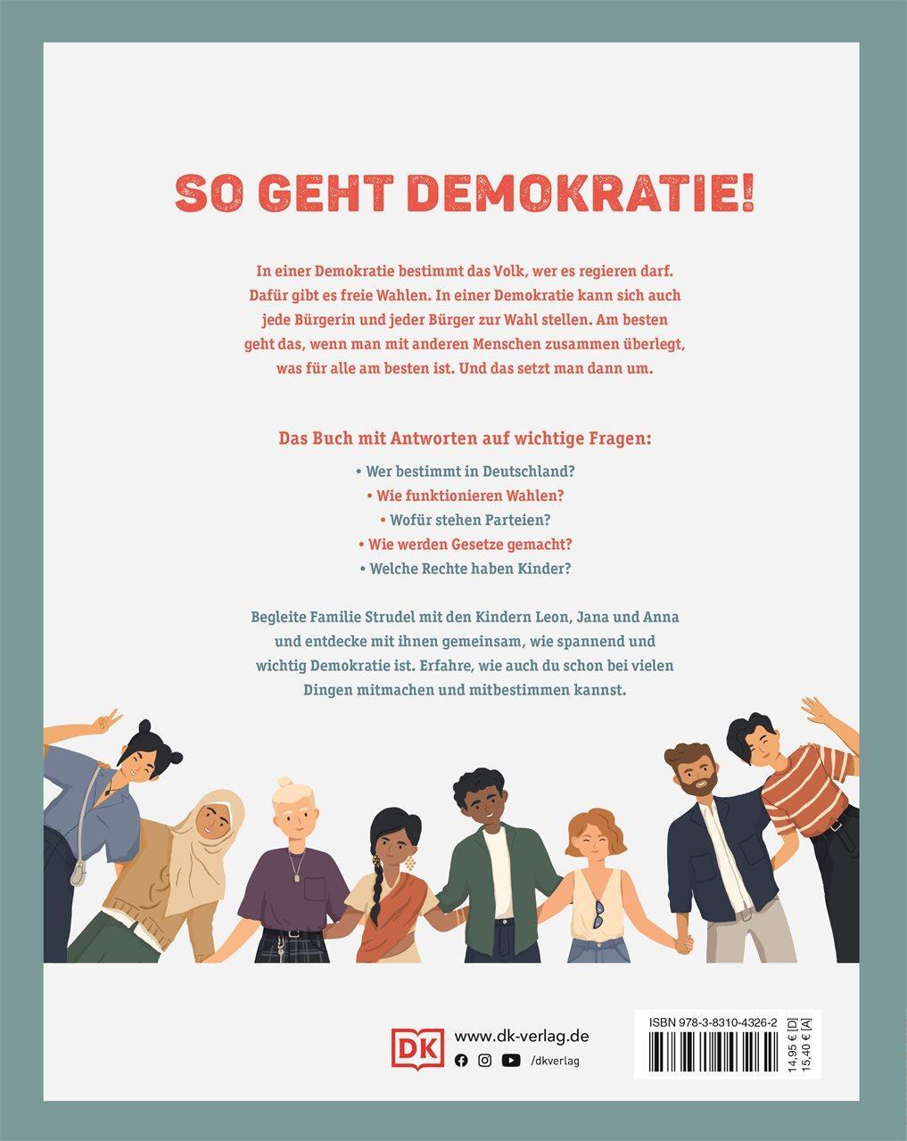 Rückseite: 9783831043262 | Demokratie für Kids | Christine Paxmann | Buch | 80 S. | Deutsch