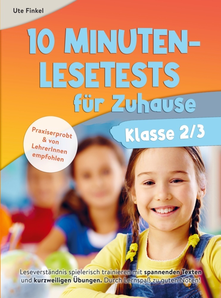 Cover: 9789403726588 | 10 Minuten Lesetests für Zuhause Klasse 2/3 Deutsch | Ute Finkel