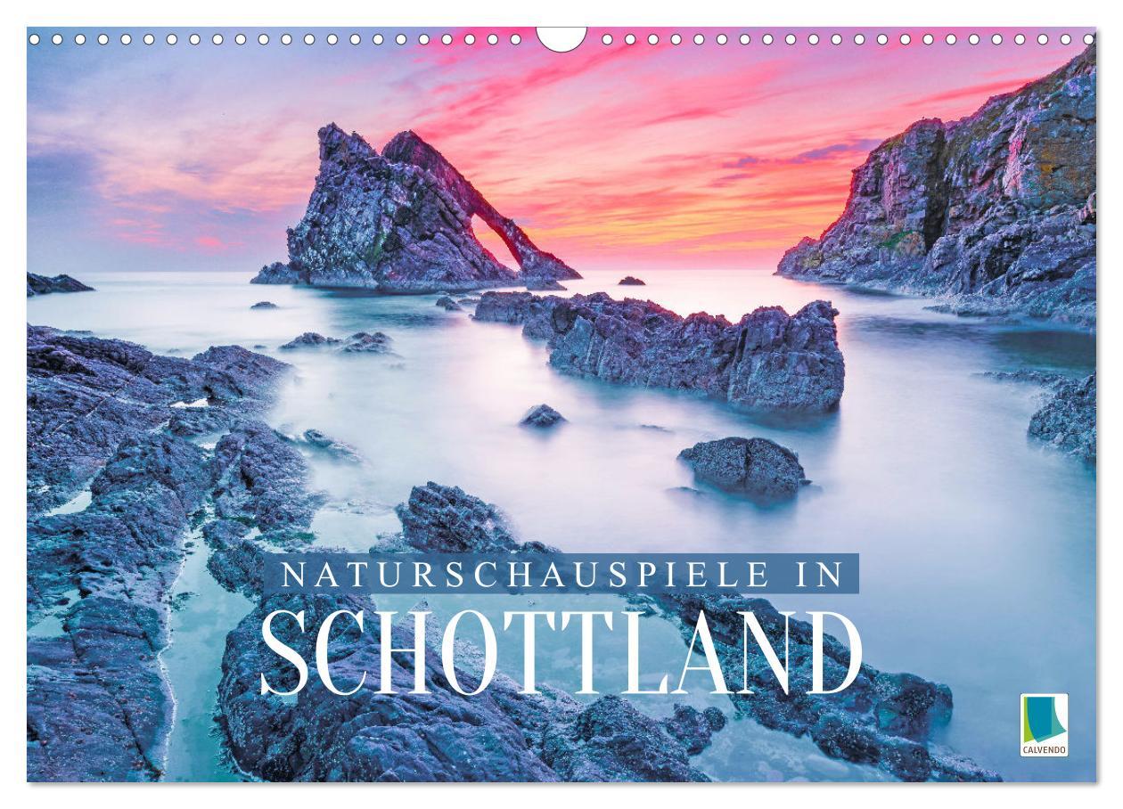 Cover: 9783457140338 | Naturschauspiele in Schottland (Wandkalender 2025 DIN A3 quer),...