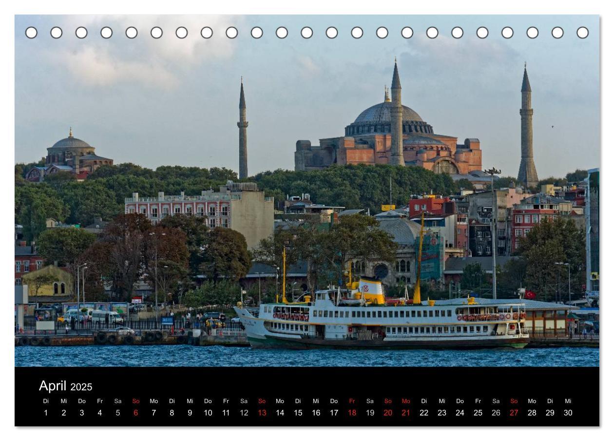 Bild: 9783435543052 | Istanbul Einmalig (Tischkalender 2025 DIN A5 quer), CALVENDO...