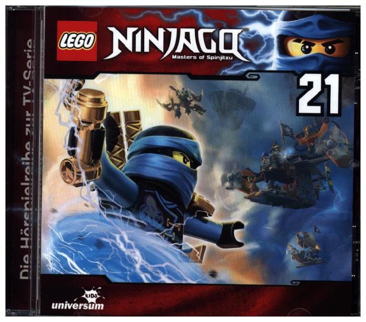 Cover: 888751757424 | LEGO Ninjago. Tl.21, 1 Audio-CD | Die Hörspielreihe zur TV-Serie | CD