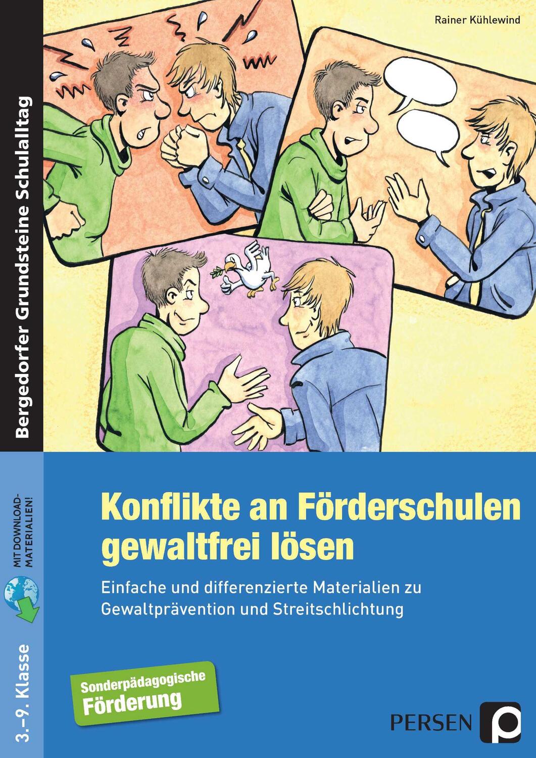 Cover: 9783403234531 | Konflikte an Förderschulen gewaltfrei lösen | Rainer Kühlewind | 2014