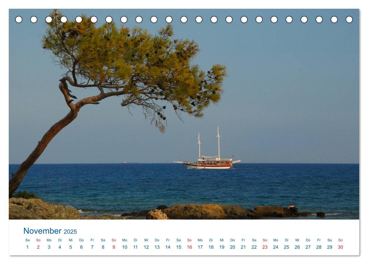 Bild: 9783435461295 | Türkei - Reise ins Blaue (Tischkalender 2025 DIN A5 quer), CALVENDO...