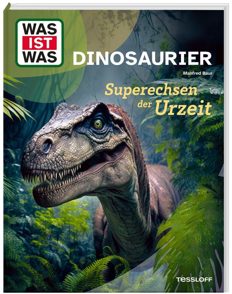 Cover: 9783788677107 | WAS IST WAS Dinosaurier. Superechsen der Urzeit | Manfred Baur | Buch