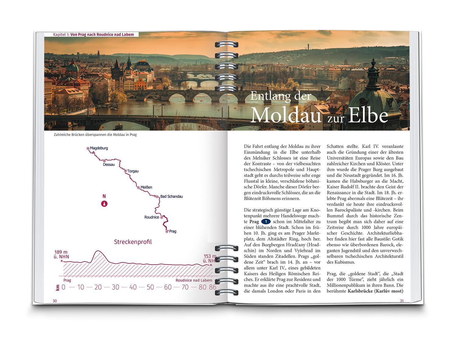 Bild: 9783991216933 | KOMPASS Radreiseführer Elberadweg, Von Prag nach Magdeburg | Buch