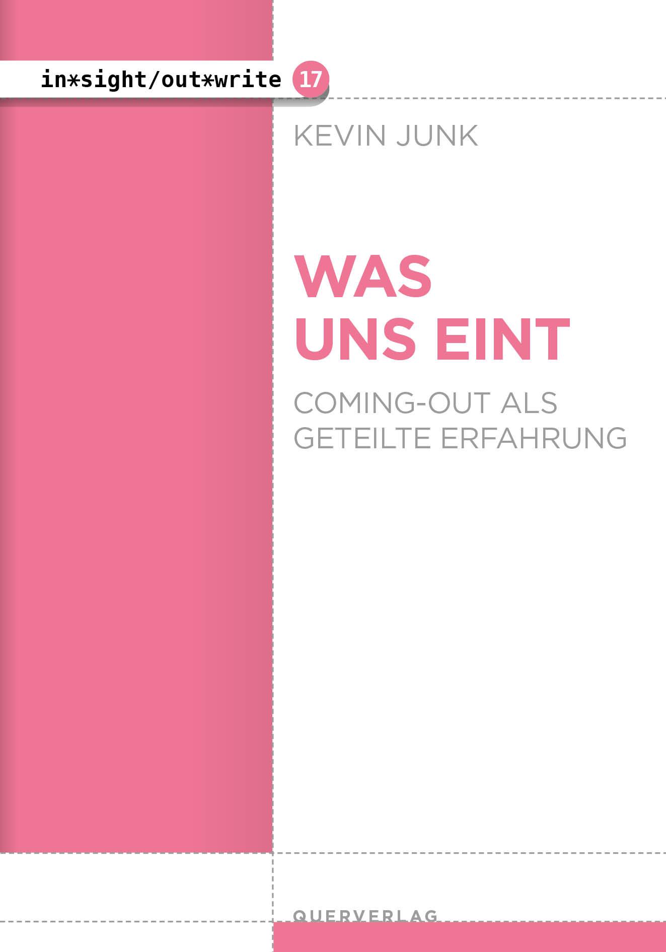 Cover: 9783896563569 | Was uns eint | Coming-out als geteilte Erfahrung | Kevin Junk | Buch