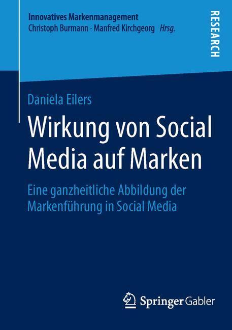 Cover: 9783658058265 | Wirkung von Social Media auf Marken | Daniela Eilers | Taschenbuch
