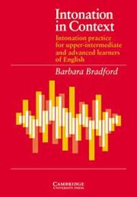 Cover: 9780521319140 | Intonation in Context Student's Book | Barbara Bradford | Taschenbuch