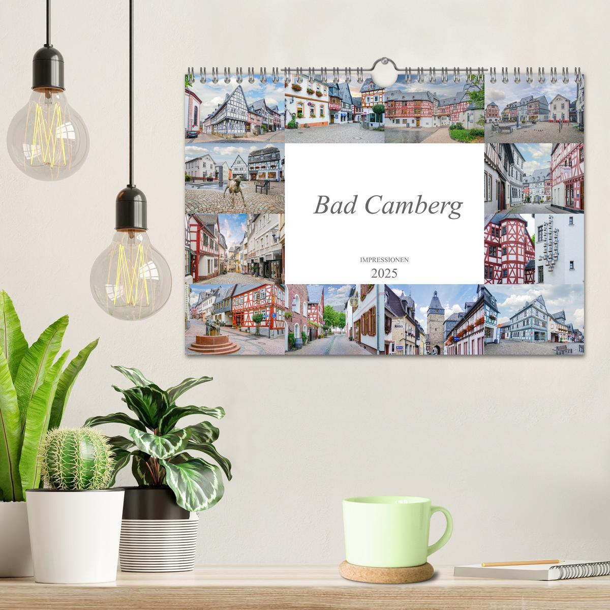 Bild: 9783435187140 | Bad Camberg Impressionen (Wandkalender 2025 DIN A4 quer), CALVENDO...