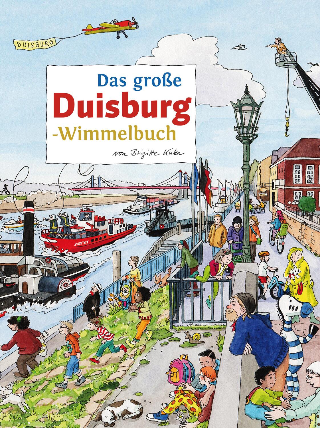 Cover: 9783936359770 | Das große DUISBURG-Wimmelbuch | Buch | Städte-Wimmelbücher | PAPPE
