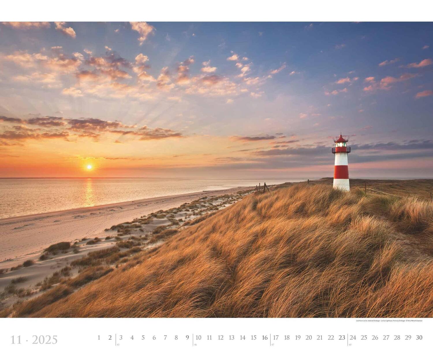 Bild: 4251732342258 | Sylt 2025 - Bildkalender XXL 60x50 cm - hochwertiger Wandkalender...