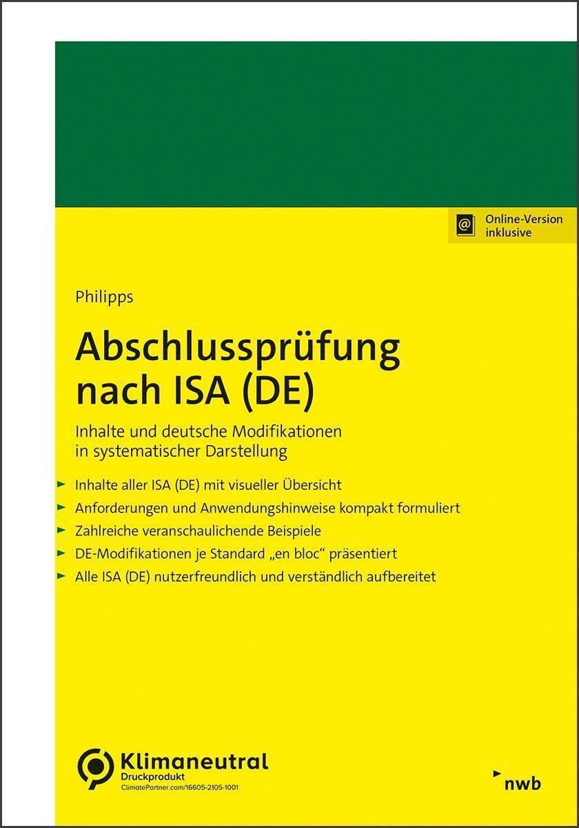 Cover: 9783482686016 | Abschlussprüfung nach ISA (DE) | Holger Philipps | Bundle | Deutsch